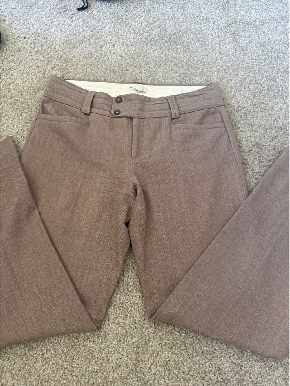 Banana Republic The Sloan Fit Women's Dress Pants in Brown, Size 4